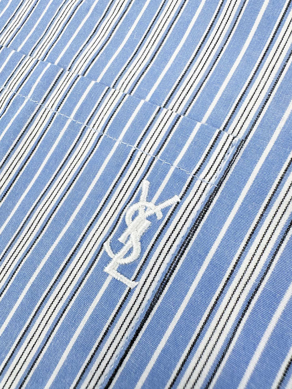 2026 New Edition GS Logo Embroidered Striped Shirt (BB4004-B35)