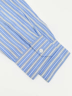 2026 New Edition GS Logo Embroidered Striped Shirt (BB4004-B35)