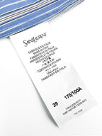 2026 New Edition GS Logo Embroidered Striped Shirt (BB4004-B35)