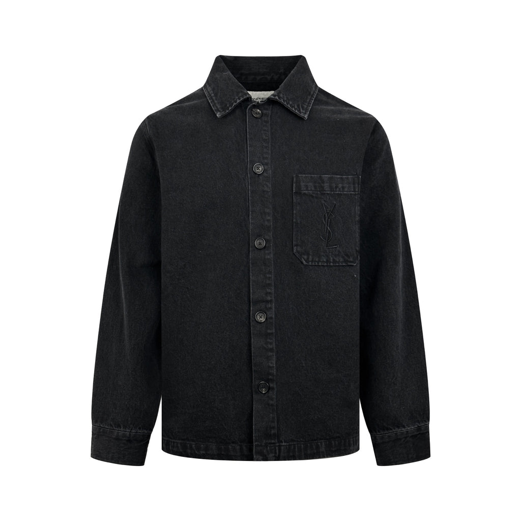 2026 New Edition GS Logo Embroidered Denim Jacket (BB4005-B65)