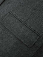 2026 New Model GS Logo Single Button Wool Suit (BB892-D40)