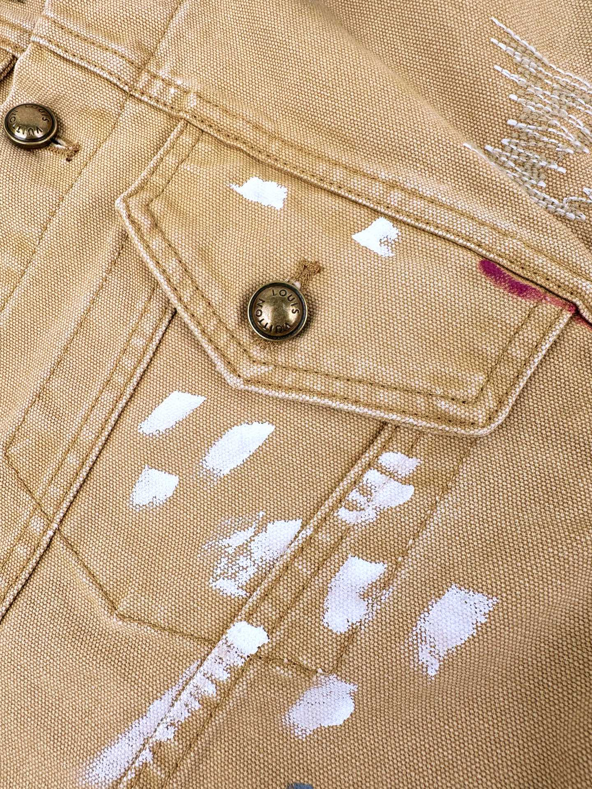 2026 New Model GS Blot Marked Denim Jacket (AA645-C35)