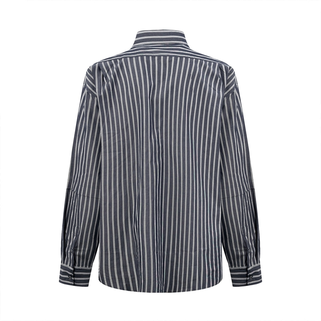 2026 new model GS logo double-striped shirt (CC7014-B75)