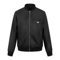 2026 New GS Two-Sided Wear Leather Plain Weave Jacket (25288-D10)