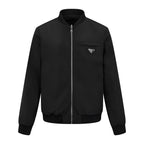 2026 New GS Two-Sided Wear Leather Plain Weave Jacket (25288-D10)
