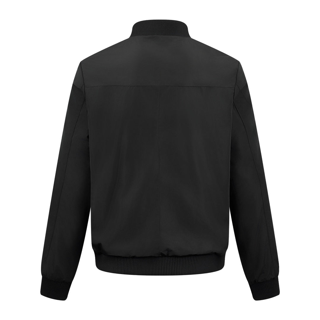 2026 New GS Two-Sided Wear Leather Plain Weave Jacket (25288-D10)