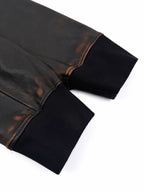2026 new model GS vintage hooded over-the-shoulder leather jacket (25240-D50)