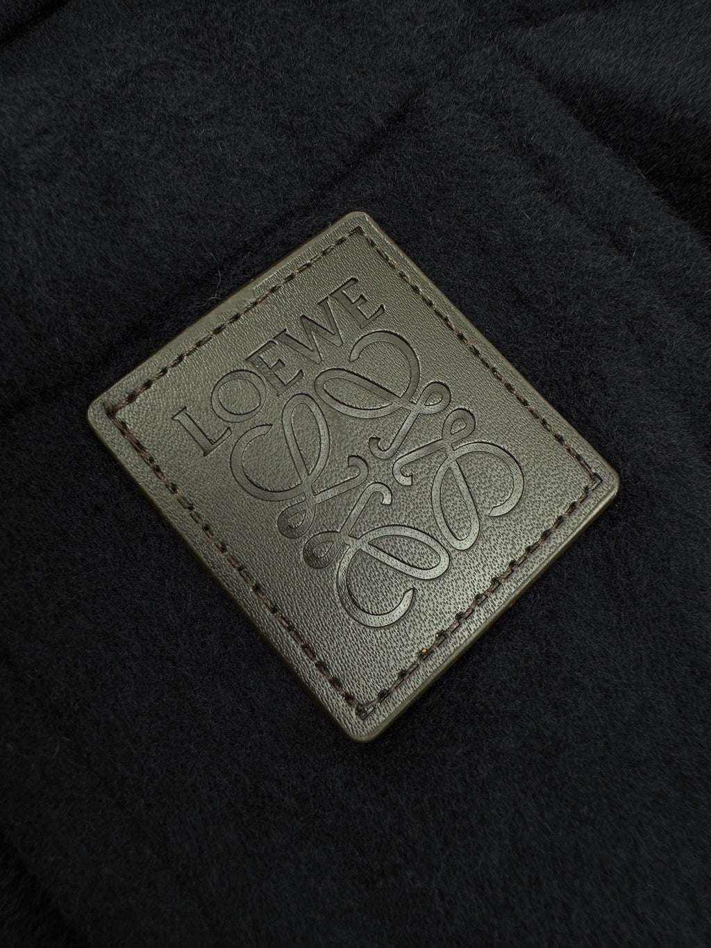 2026 New GS Leather Label Hooded Long Coat (25393-D40)