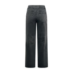 2026 New Model GS Leather Embroidered Denim Pants (BB4007-B65)