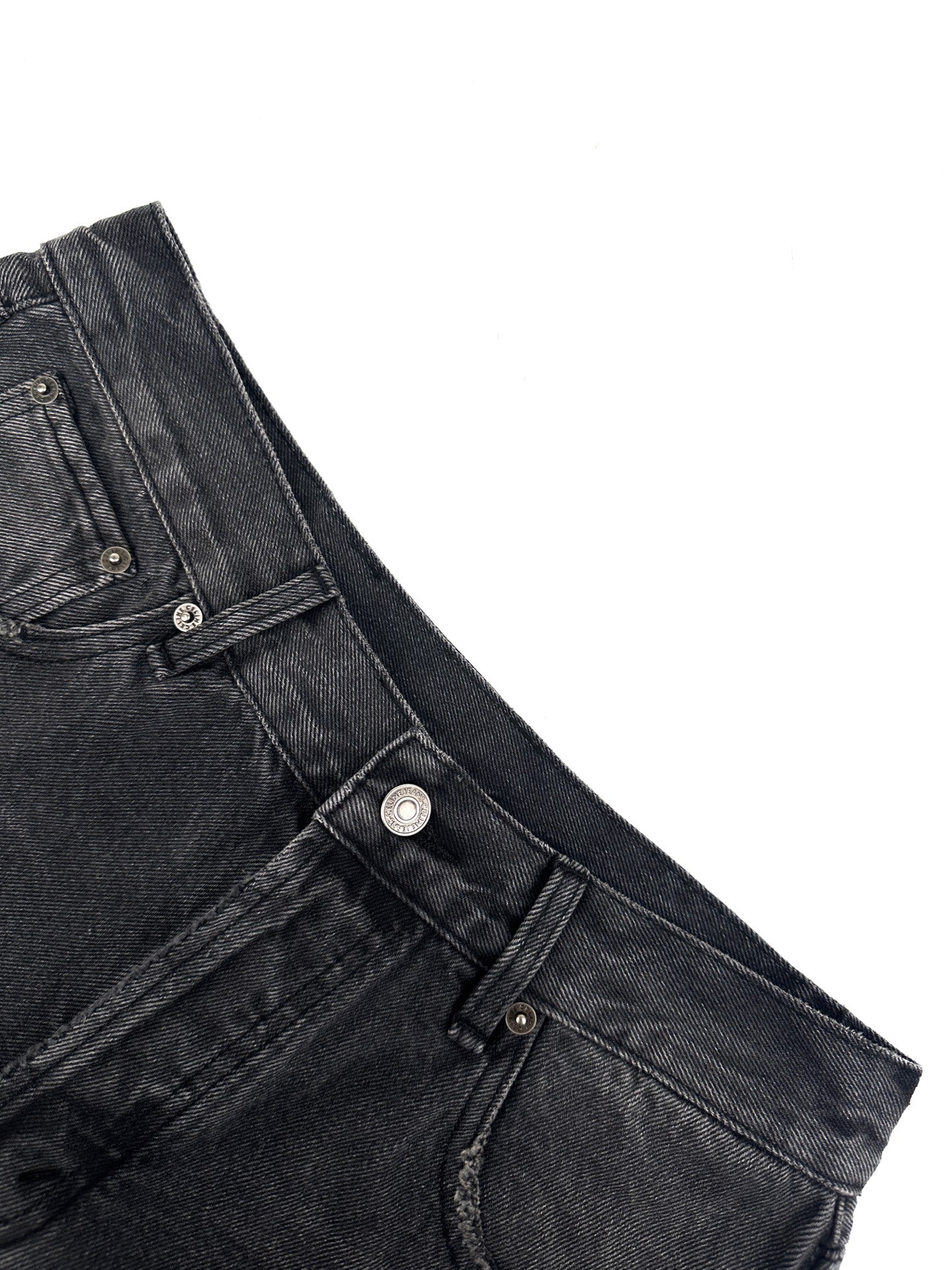 2026 New Model GS Leather Embroidered Denim Pants (BB4007-B65)