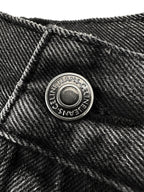 2026 New Model GS Leather Embroidered Denim Pants (BB4007-B65)