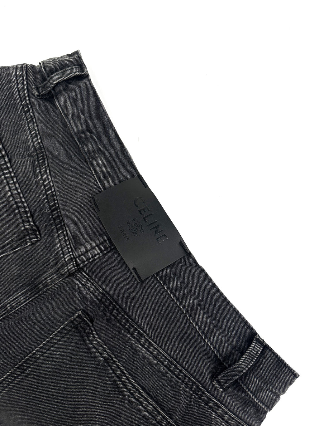 2026 New Model GS Leather Embroidered Denim Pants (BB4007-B65)