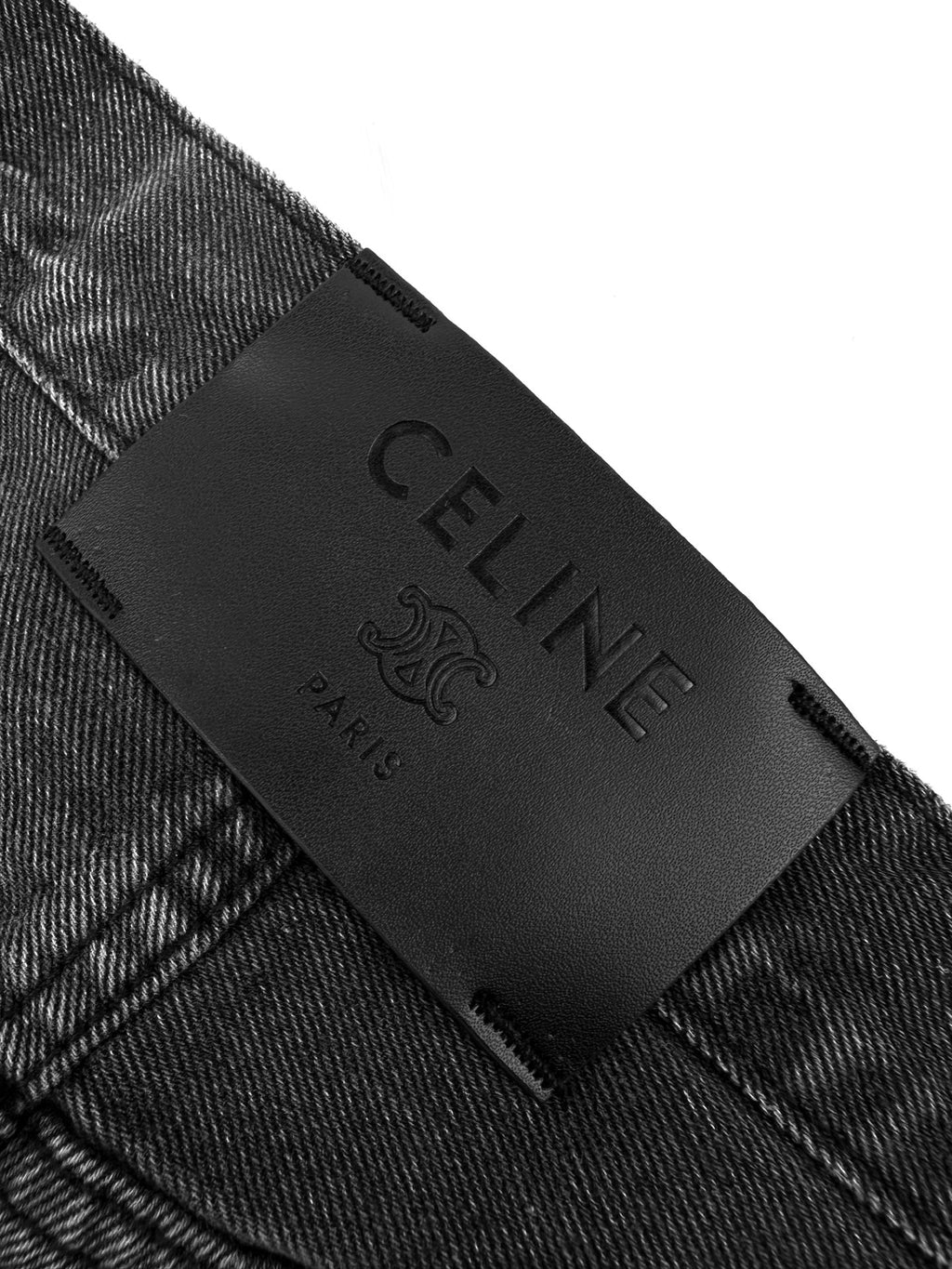 2026 New Model GS Leather Embroidered Denim Pants (BB4007-B65)