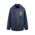 2026 New Style GS Leather Patched Hooded Coat