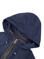 2026 New Style GS Leather Patched Hooded Coat