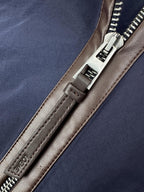 2026 New Style GS Leather Patched Hooded Coat