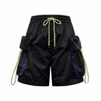 2026 Women's GS Label Full Print Jacquard Shorts (DD166)