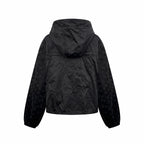 2026 Women's GS Label Full Print Jacquard Coat (DD154)
