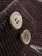 2026 New GS Embroidered Corduroy Jacket (25271-B90)