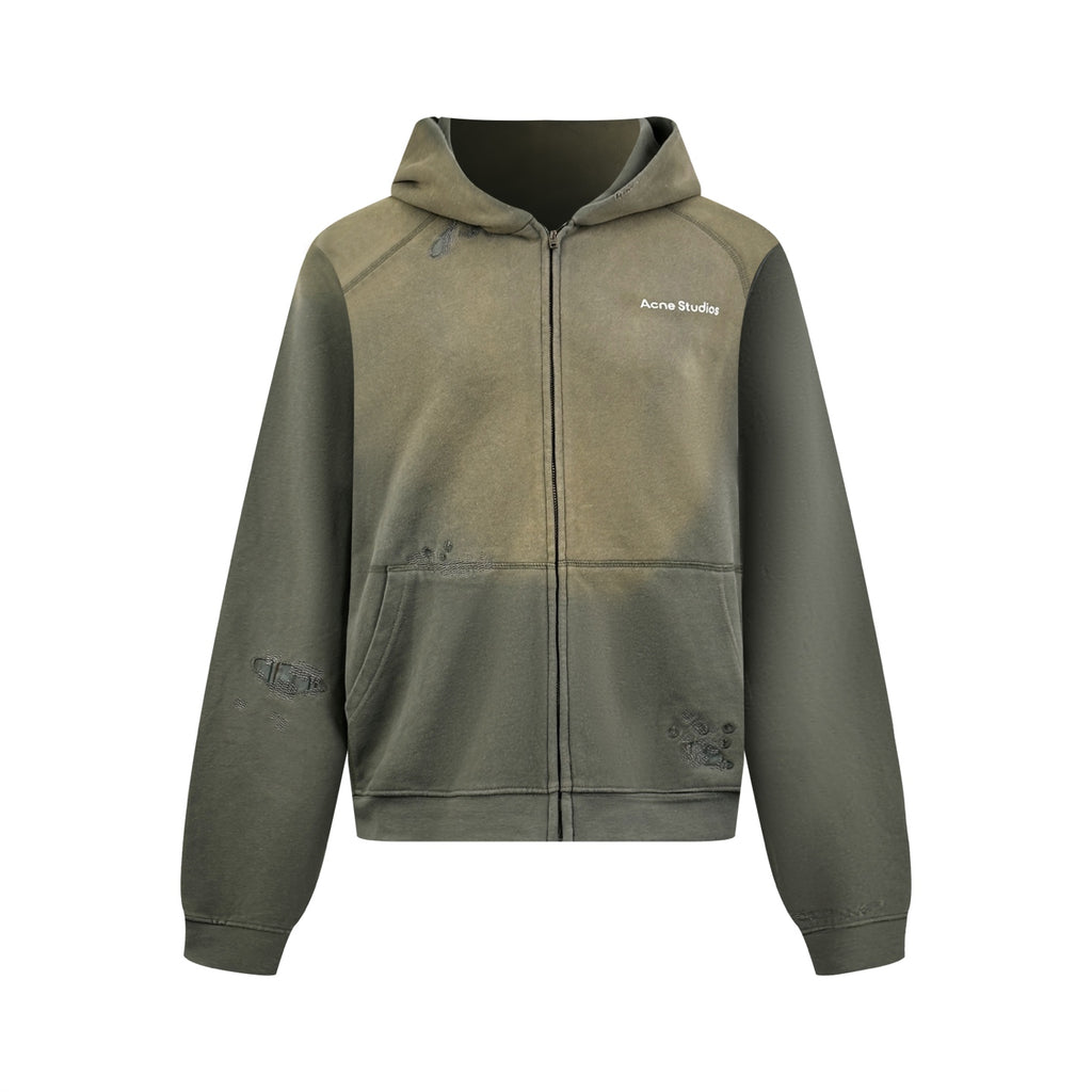 2026 New Model GS Printed Weathered Logo Hooded Coat (CC7003-B80)