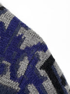 2026 New GS Gradient Full Printed Jacquard Sweater (AA636-B40)