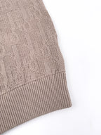 2026 New GS-printed Jacquard sweater (25360-B40)