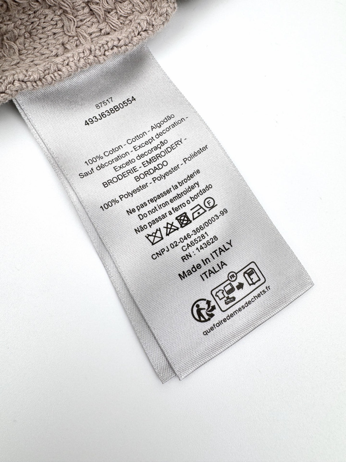 2026 New GS-printed Jacquard sweater (25360-B40)