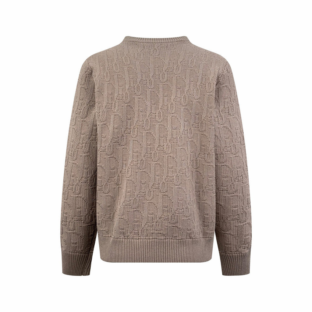2026 New GS-printed Jacquard sweater (25360-B40)