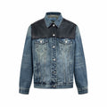 2026 New Model GS Leather Denim Jacket (25278-C65)