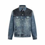 2026 New Model GS Leather Denim Jacket (25278-C65)