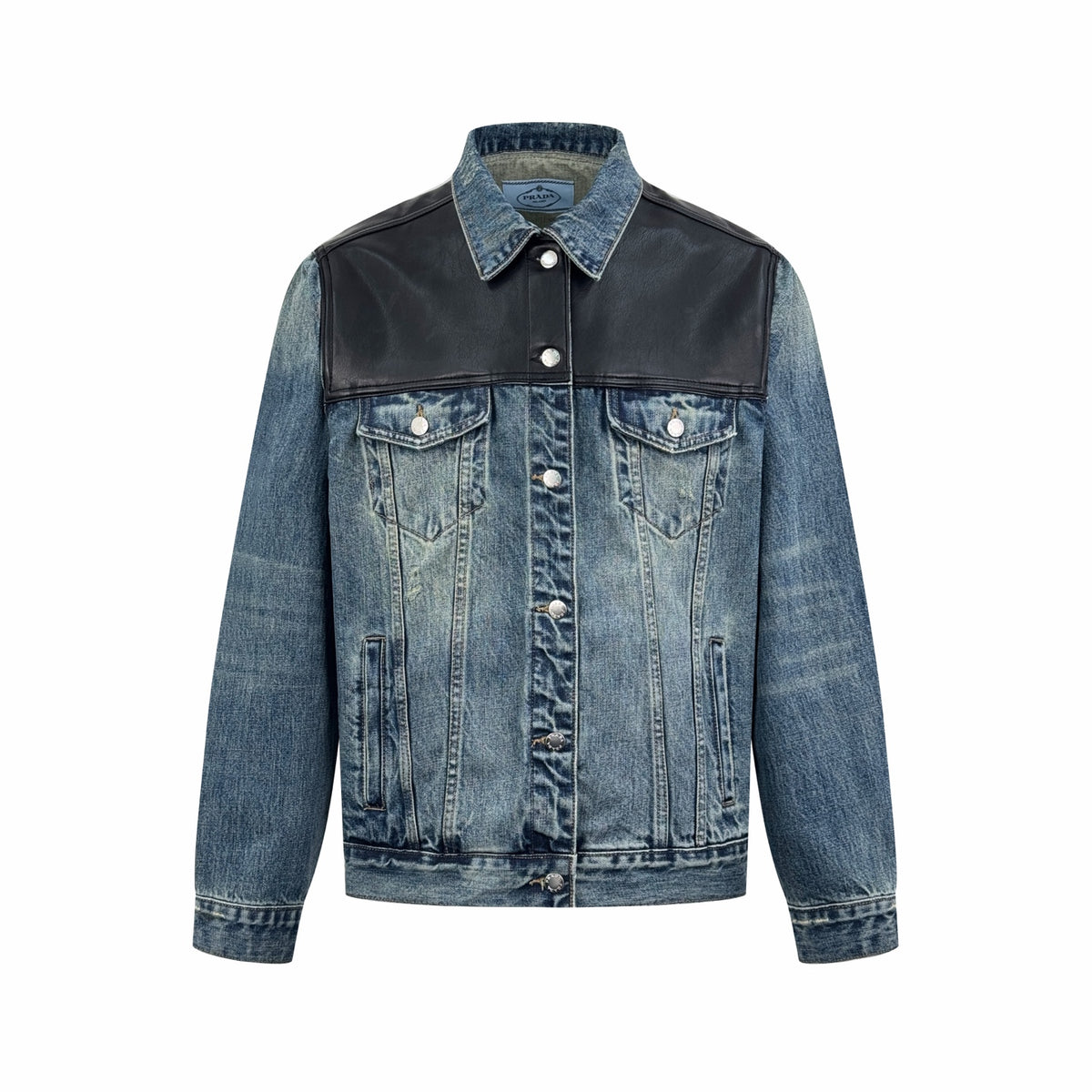 2026 New Model GS Leather Denim Jacket (25278-C65)