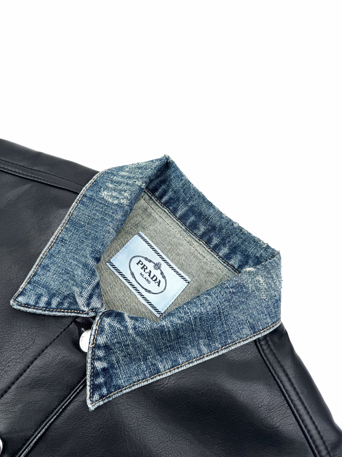 2026 New Model GS Leather Denim Jacket (25278-C65)