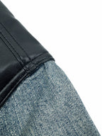 2026 New Model GS Leather Denim Jacket (25278-C65)