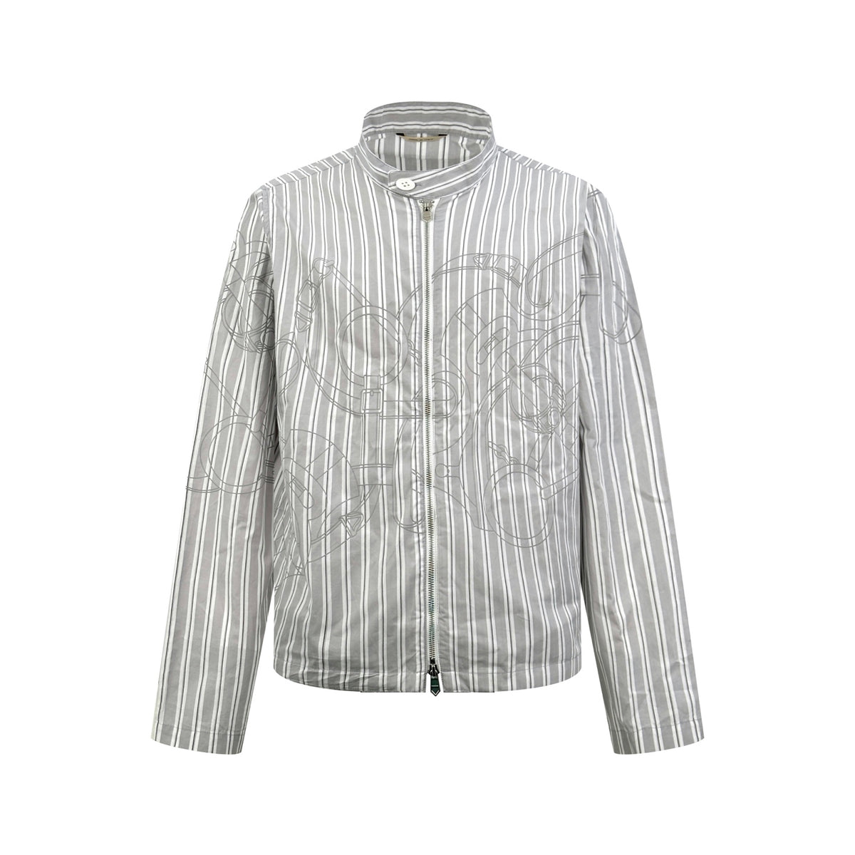 2026 new model GS logo printed striped coat (BB4009-C00)