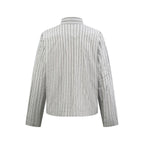 2026 new model GS logo printed striped coat (BB4009-C00)