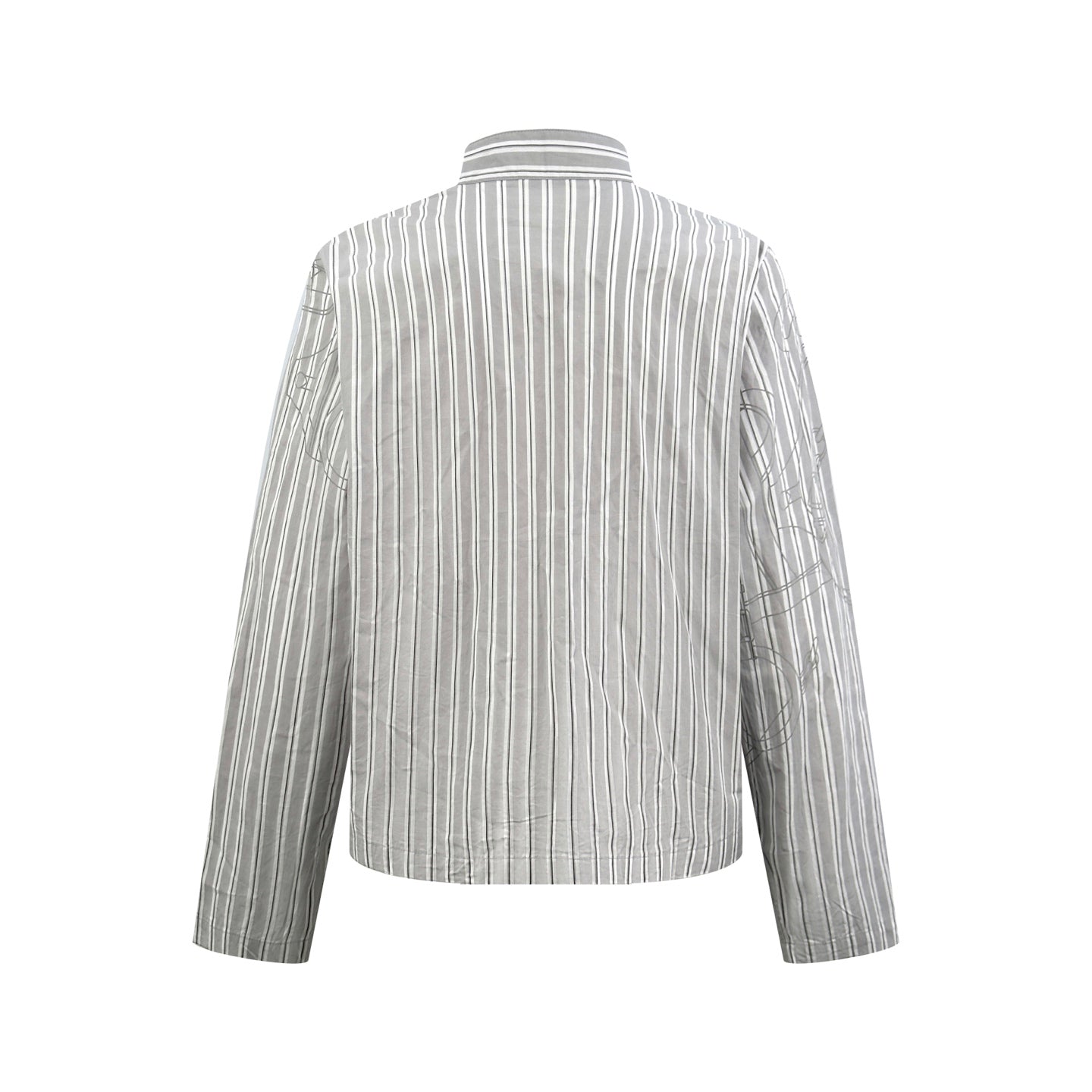 2026 new model GS logo printed striped coat (BB4009-C00)