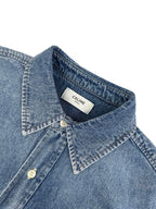 2026 new model GS label-attached denim shirt (BB4019-B35)