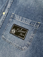 2026 new model GS label-attached denim shirt (BB4019-B35)