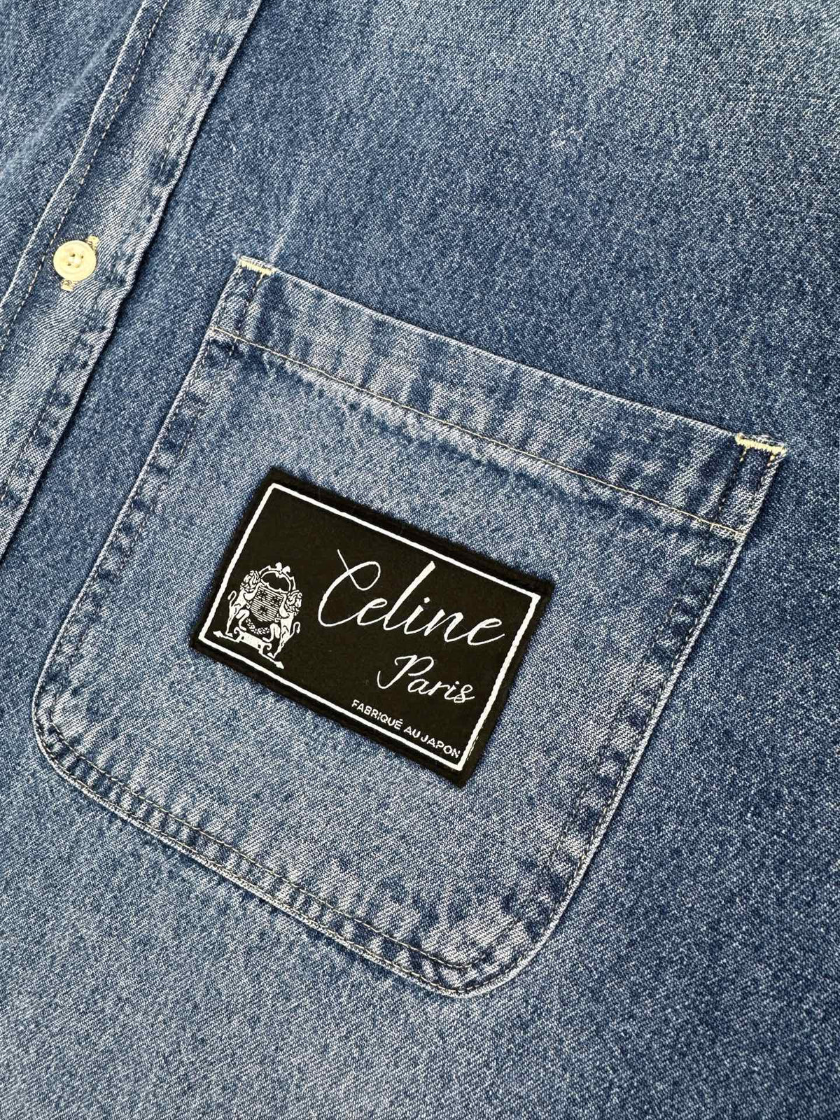 2026 new model GS label-attached denim shirt (BB4019-B35)