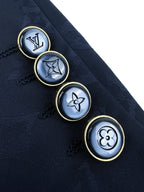 2026 new model GS logo jacquard suit jacket (BB845-D25)