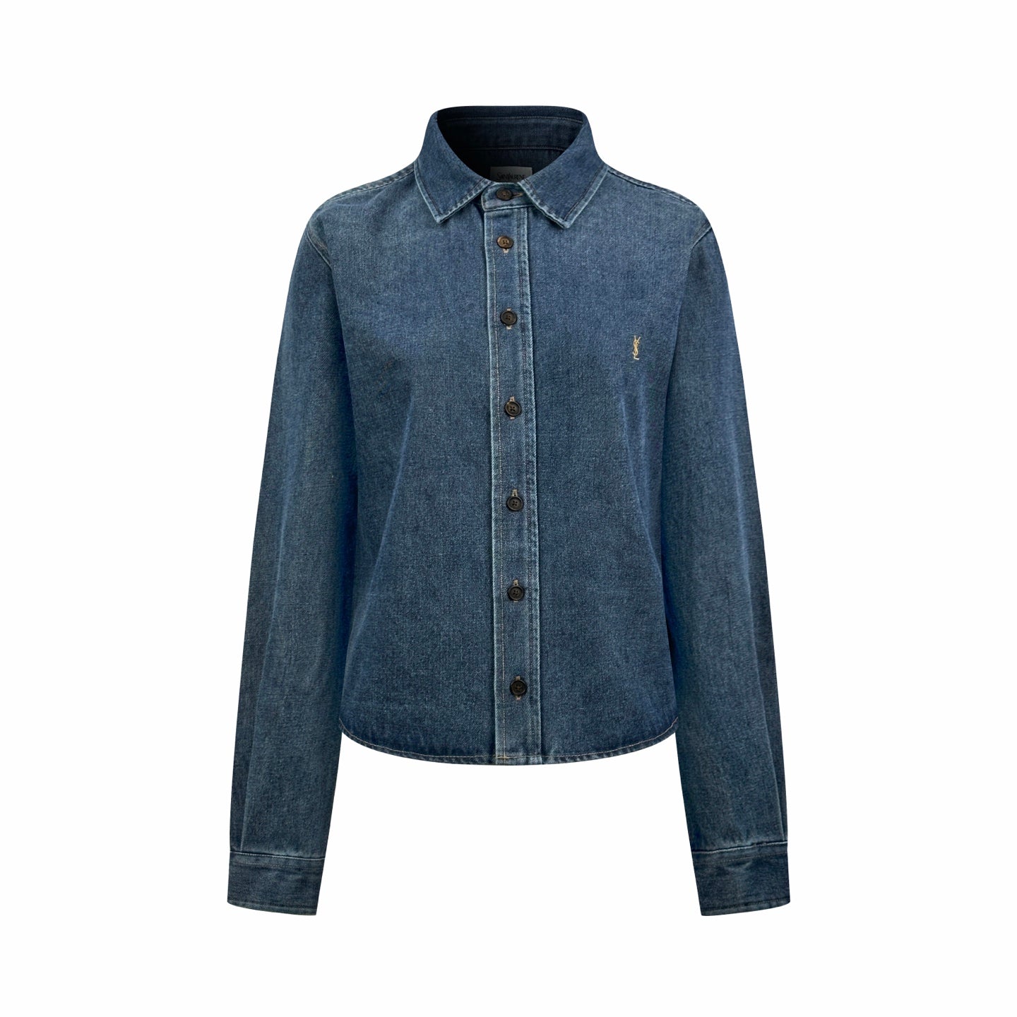 2026 Women's GS Embroidered Denim Shirt (EE444)