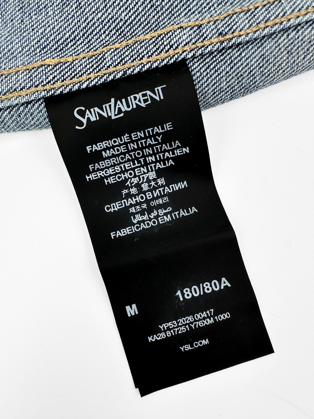 2026 Women's GS Embroidered Denim Shirt (EE444)