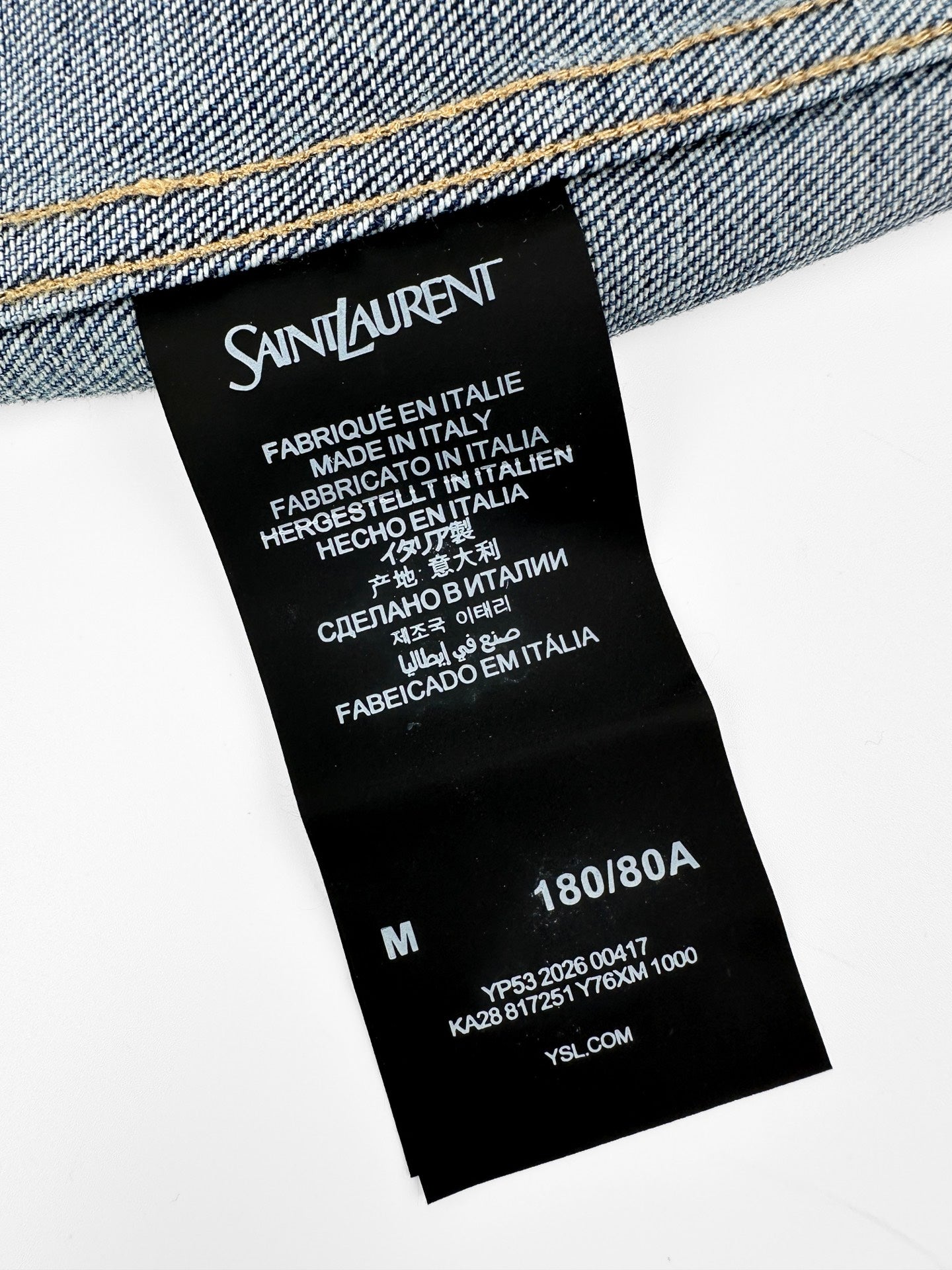 2026 Women's GS Embroidered Denim Shirt (EE444)