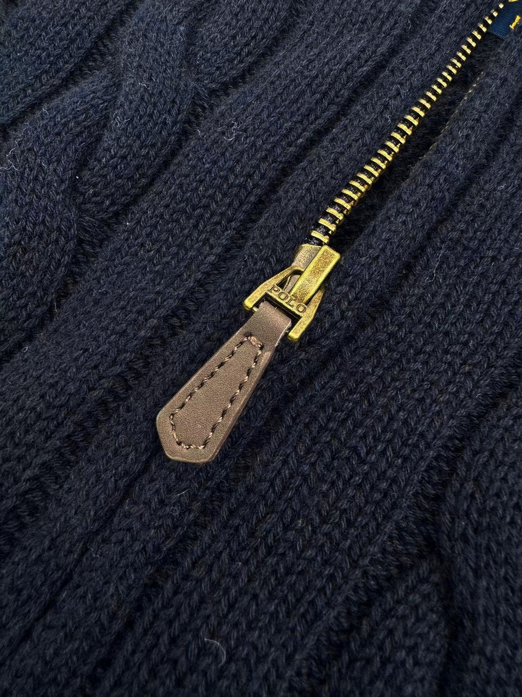 2026 New GS Decorative Knot Zip Knit Sweater (25274-B30)