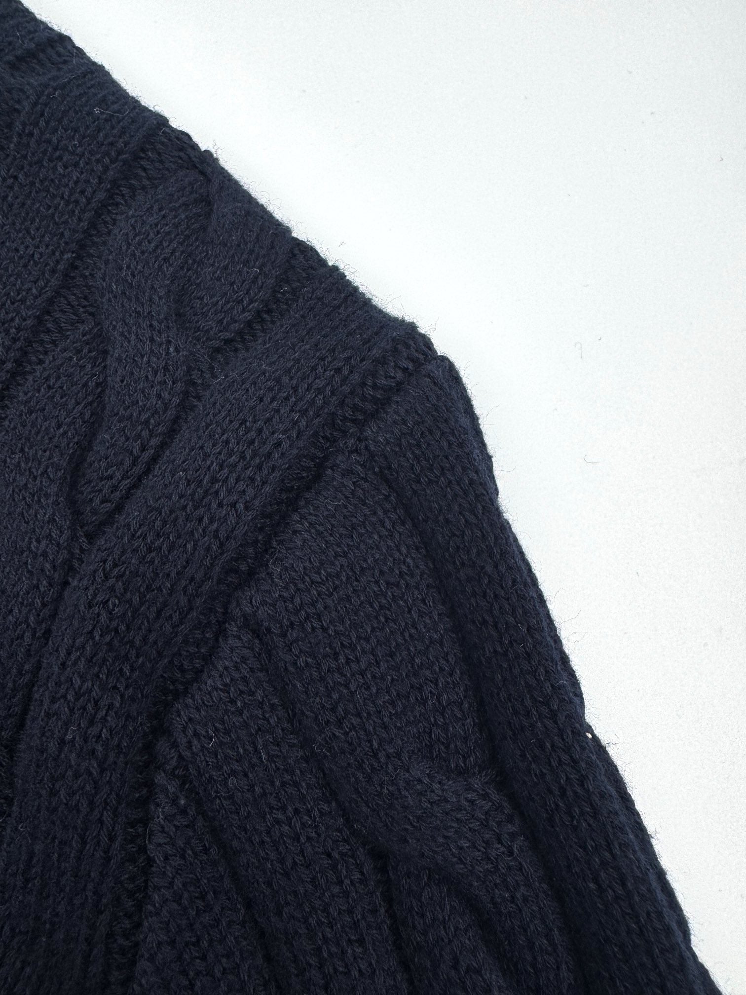 2026 New GS Decorative Knot Zip Knit Sweater (25274-B30)