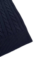 2026 New GS Decorative Knot Zip Knit Sweater (25274-B30)