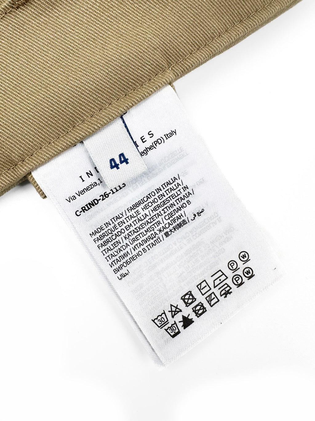 2026 New Model GS Logo Zippered Pouch Pants (BB4031-B30)