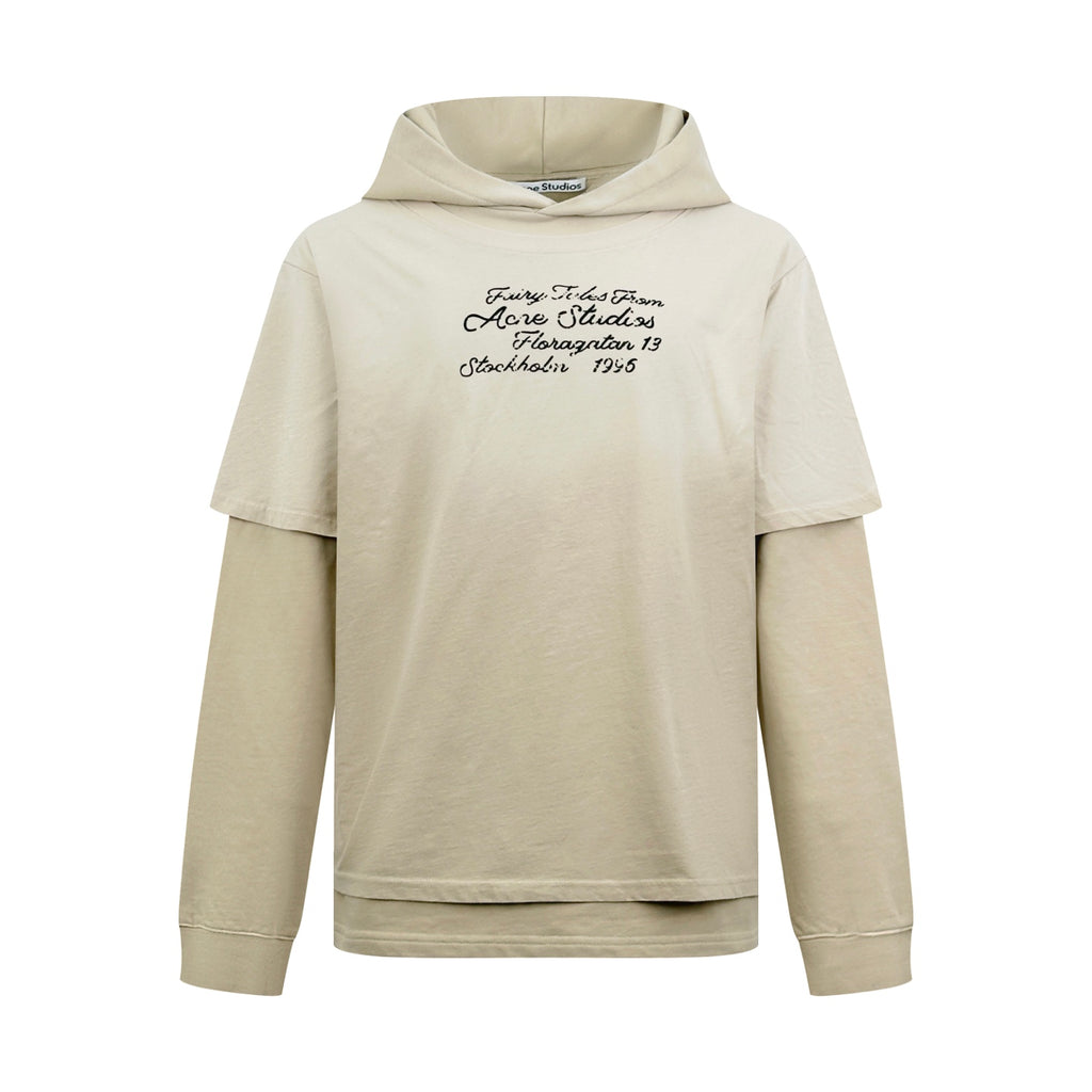 2026 New Model GS Logo Layered Hooded Sweatshirt (CC7005-B85)