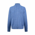 2026 New GS Decorative Knot Zip Knit Sweater (CC919-B30)