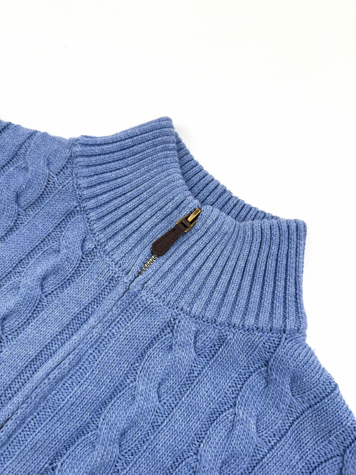 2026 New GS Decorative Knot Zip Knit Sweater (CC919-B30)
